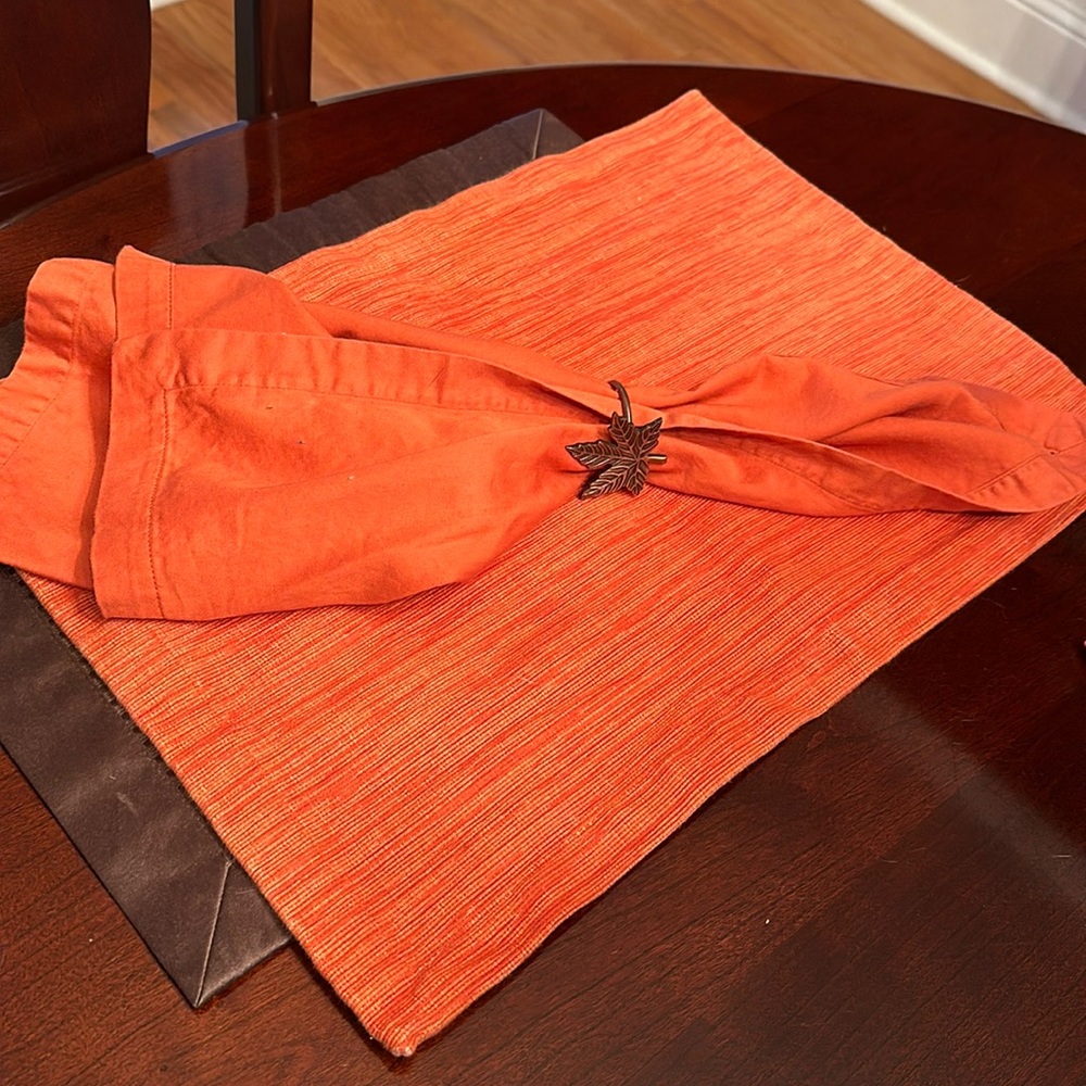 Crate and Barrel table decor